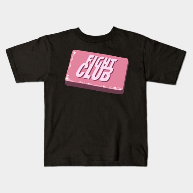 Fight Club Soap Kids T-Shirt by Starquake